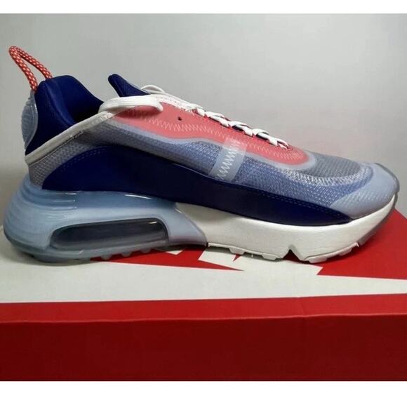 Nike Air Max 2090 USA-CT1091-101 White/White Chile Red Size 8.5 New main image 9